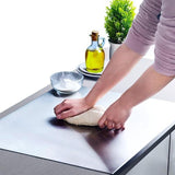 Stainless Steel Chopping Board (35x31cm) 1ttez1-w1