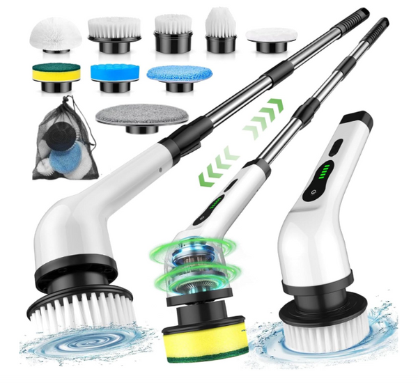 9 in 1 Electric Spin Scrubber